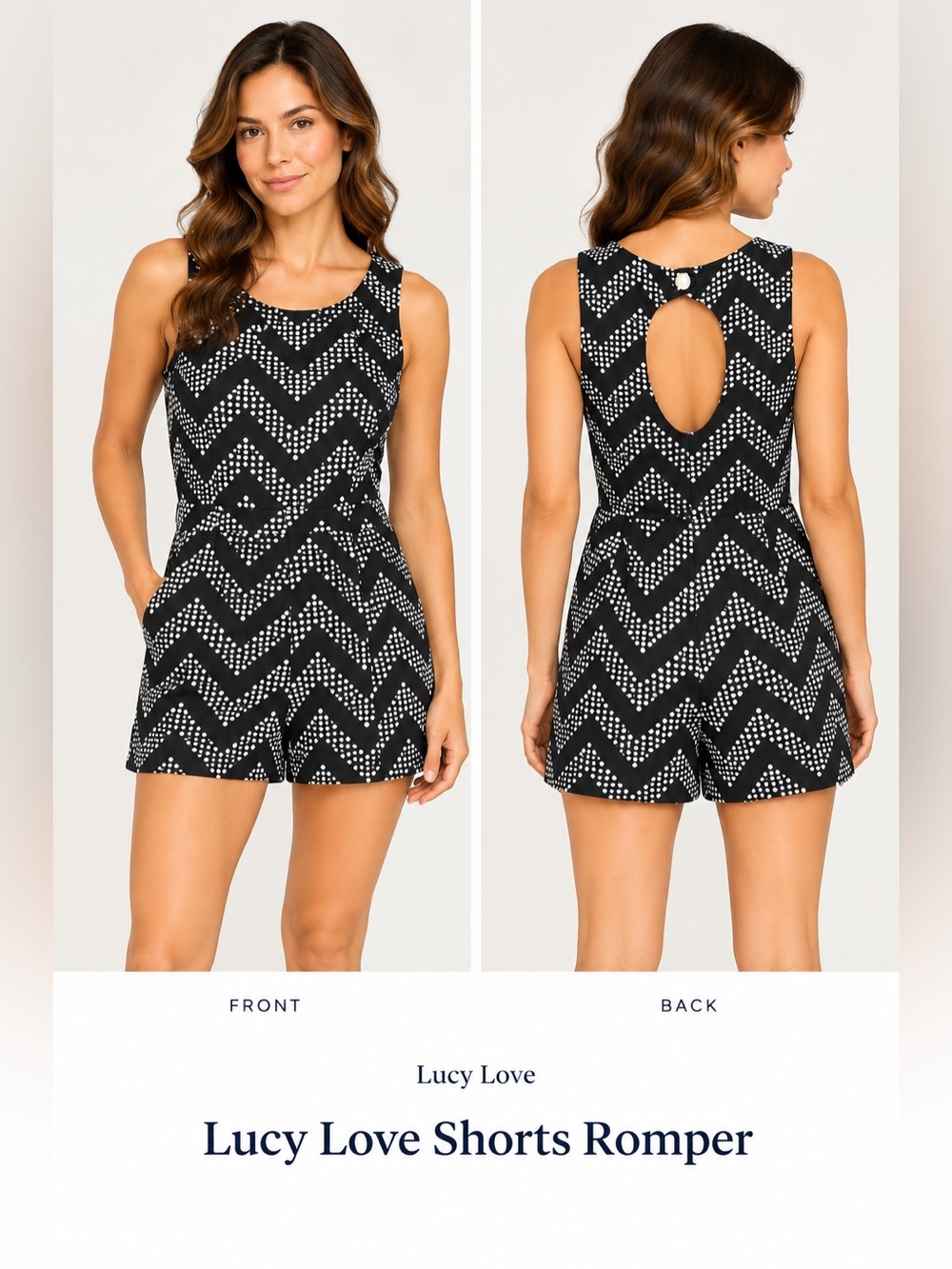 Lucy Love Shorts Romper